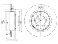 Disc frana MITSUBISHI LANCER limuzina CS A CT0 DELPHI BG3811