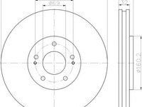 Disc frana MITSUBISHI LANCER Mk VI (CJ-CP_), MITSUBISHI CEDIA limuzina (CS_A, CT0) - TEXTAR 92169903