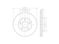 Disc frana Mitsubishi LANCER SPORTBACK (CX_A) 2007-2016 #2 0986479604