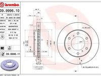 Disc frana MITSUBISHI PAJERO CLASSIC V2 W BREMBO 09999611