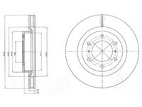 Disc frana MITSUBISHI PAJERO IV (V8_W, V9_W) (2006 - 2016) DELPHI BG4228 piesa NOUA