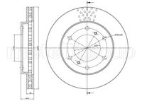 Disc frana MITSUBISHI PAJERO IV V8 W V9 W METELLI 230777C