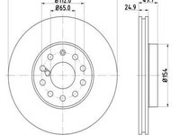 Disc frana MTR 12108508