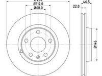 Disc frana MTR 12108577