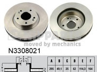 Disc frana N3308021 NIPPARTS