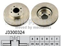 Disc frana NIPPARTS J3300324