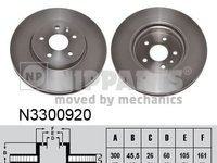 Disc frana NIPPARTS N3300920