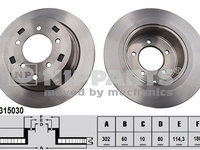 Disc frana NIPPARTS N3315030