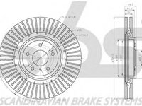 Disc frana NISSAN 370 Z Roadster Z34 sbs 1815312292