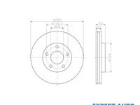 Disc frana Nissan ALMERA TINO (V10) 2000-2016 #2 0986479030