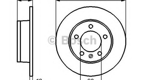 Disc frana NISSAN INTERSTAR caroserie (X70) (