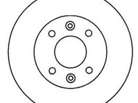 Disc frana NISSAN KUBISTAR caroserie (X80) (2003 - 2016) JURID 561997JC