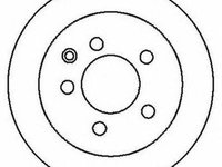 Disc frana NISSAN LEAF JURID 562280JC