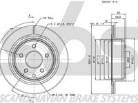 Disc frana NISSAN LEAF sbs 1815312261