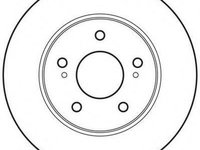 Disc frana NISSAN MAXIMA (A32), NISSAN MAXIMA QX limuzina (A33), NISSAN MAXIMA Station Wagon - JURID 562758JC