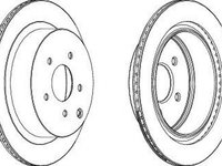 Disc frana NISSAN MURANO Z50 FERODO DDF1506