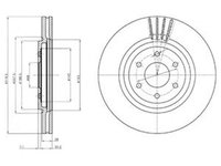 Disc frana NISSAN NAVARA D40 DELPHI BG4176