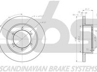 Disc frana NISSAN NT400 Cabstar sbs 1815312289