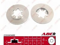 Disc frana NISSAN PATHFINDER II R50 ABE C31043ABE