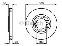 Disc frana NISSAN PATHFINDER (R50) - Cod intern: W20141117 - LIVRARE DIN STOC in 24 ore!!!