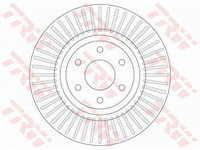 Disc frana Nissan PATHFINDER (R51) 2005-2016 #2 0986479357
