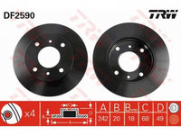 Disc frana Nissan PRIMERA (P10) 1990-1996 #2 09544710