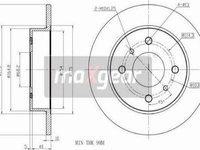 Disc frana NISSAN PRIMERA (P10) Hatchback, 06.1990 - 06.1996 Maxgear 19-0958MAX