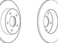 Disc frana NISSAN PRIMERA P12 FERODO DDF1383