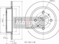 Disc frana NISSAN PULSAR VI (N15) Sedan, 07.1995 - 07.2000 Maxgear 19-0957