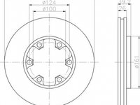 Disc frana NISSAN TERRANO I WD21 TEXTAR 92059000