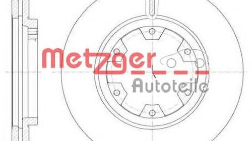 Disc frana NISSAN TERRANO II R20 METZGER 6466