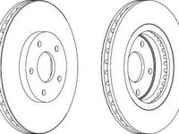 Disc frana NISSAN X-TRAIL (T31) (2007 - 2013) FERODO DDF1589