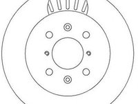 Disc frana OPEL AGILA A H00 JURID 562308J