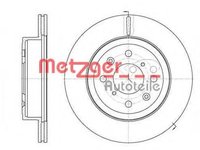 Disc frana OPEL AGILA (A) (H00), SUZUKI WAGON R+ (MM), SUBARU JUSTY III (G3X) - METZGER 61038.10