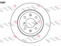 Disc frana OPEL AGILA (A) (H00), VAUXHALL AGILA Mk I (A), SUZUKI WAGON R+ (MM) - FTE BS5467