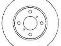 Disc frana OPEL AGILA (A) (H00), VAUXHALL AGILA Mk I (A), SUZUKI WAGON R+ (MM) - MAPCO 15671