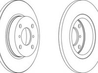 Disc frana OPEL AGILA (A) (H00), VAUXHALL AGILA Mk I (A), SUZUKI WAGON R+ (MM) - WAGNER WGR1148-1