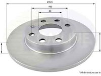 Disc frana OPEL ASTRA F Van 55 COMLINE ADC1101