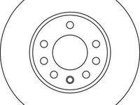 Disc frana OPEL ASTRA G caroserie F70 TRW DF4048