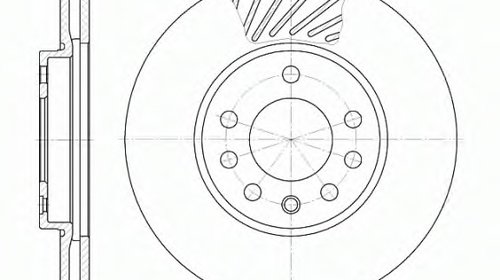 Disc frana Opel Astra G-H, Zafira B