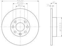 Disc frana OPEL ASTRA G hatchback (F48_, F08_), OPEL ASTRA G combi (F35_), OPEL ASTRA G limuzina (F69_) - HELLA PAGID 8DD 355 106-031