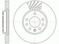 Disc frana OPEL ASTRA G hatchback F48 F08 ROADHOUSE 6584.1