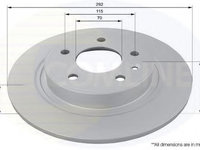 Disc frana OPEL ASTRA GTC J (2011 - 2016) COMLINE ADC1154