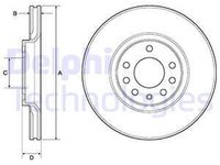 Disc frana OPEL ASTRA H combi L35 DELPHI BG3770