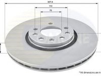 Disc frana OPEL ASTRA H L48 COMLINE ADC1124V