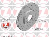 Disc frana OPEL CALIBRA A (85_), OPEL VECTRA B hatchback (38_), OPEL VECTRA B (36_) - ZIMMERMANN 430.1473.52