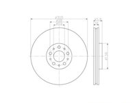 Disc frana Opel COMBO caroserie inchisa/combi (X12) 2012-2016 #2 0986479736