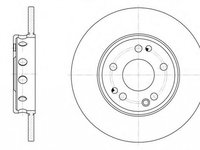 Disc frana OPEL CORSA A hatchback 93 94 98 99 ROADHOUSE 6059