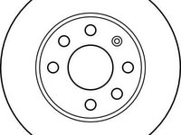 Disc frana OPEL CORSA C F08 F68 TRW DF4225