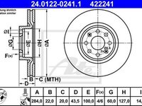 Disc frana OPEL CORSA D ATE 24012202411